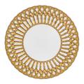 Alberto Pinto Vannerie Gold dinner plate
