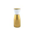 J.L Coquet Asia Gold sake pourer with lid, small