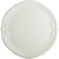Gien Rocaille White cake platter