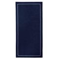 Yves Delorme Croisière beach towel, navy blue