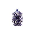Gien Pivoines Bleues sugar bowl