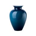 Venini Vase Labuan, H 29 cm, dunkelblau