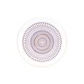 Haviland Magnolia bread & butter plate, geometric, coup-shaped