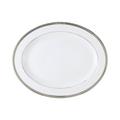 Bernardaud Athena Platin Platte oval, klein