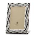 L'Objet Braid picture frame, platinum, picture size 13 x 18 cm (5'' x 7'')