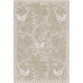 Leitner Birds tea towel, terra