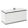 Giobagnara Firenze rectangular box, chrome, white