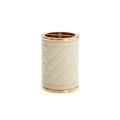 Riviere Vanity toothbrush holder, gold/ivory