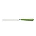 Capdeco Cambridge green, dinner knife, round blade