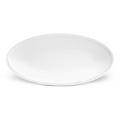 L'Objet Soie Tressée White oval platter, small