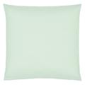 Christian Fischbacher Satin pillow case, pale jade (029), 65 x 65 cm
