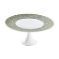 Raynaud Italian Renaissance Celadon petits fours stand, medium