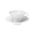 Hering Berlin Pulse coffee/tea cup and saucer, coup-shaped