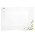 Eri Textiles Leinenplatzsets Blumenwiese, 6er-Set