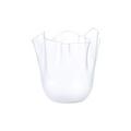 Venini Fazzoletti Frozen vase, h 13,5 cm
