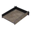 Giobagnara Malaparte paper tray, mud