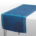 Le Jacquard Francais Symphonie Baroque runner, blue, 50 x 200 cm