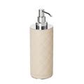 Riviere Vanity soap dispenser, chrome/ivory