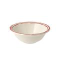 Gien Filets Rouge XL salad/cereal bowls, set of 2