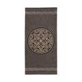 Leitner Rosetta hand towel, anthracite