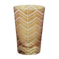 Artel Herringbone tumbler, amber