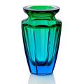 Moser Vase Eternity, H 20 cm, aquamarin/grün