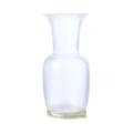 Venini Opalino Frozen Gold vase, h 36 cm