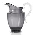 Mario Luca Giusti Federica acrylic jug, grey