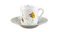 Raynaud Histoire Naturelle double espresso cup and saucer
