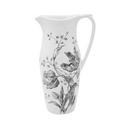 Gien Tulipes Noires jug