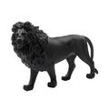 Daum Lion Sand sculpture, black