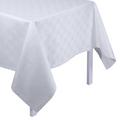 Le Jacquard Francais Anneaux table cloth, white, 170 x 170 cm