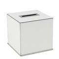 Giobagnara Firenze tissue box, square, chrome, white