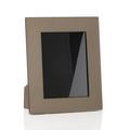 Giobagnara Pietro leather frame, mud, photo size 13 x 18 cm (5'' x 7'')
