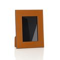 Giobagnara Pietro leather frame, tobacco, photo size 10 x 15 cm (4'' x 6'')