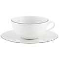 Raynaud Monceau Black breakfast cup and saucer