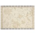 Le Jacquard Francais Platzset Ete Indien, beige