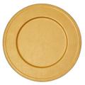 GioBagnara Paride presentation plate, gold