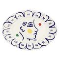 Gien L'Archipel Sentimental oval platter