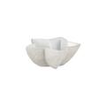 Raynaud Minéral Irisé Pearl Grey sugar star bowl