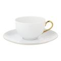 Raynaud Minéral gold tea cup and saucer