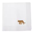 Eri Textiles Africa linen napkin, motif leopard