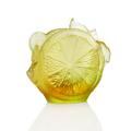 Daum Citrus vase, h 24 cm