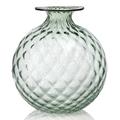 Venini Monofiori Balloton vase, h 20,5 cm, turquoise