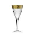 Moser Splendid Gold wine glass, large