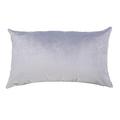 Iosis Kissenbezug Berlingot (ohne Füllung), rechteckig, silber
