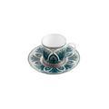 Haviland Rêves du Nil Platinum double espresso cup and saucer