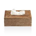 Decor Walther Basket tissue box cover, dark rattan