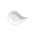 KPM Berlin drop-shaped side plate, white