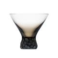 Moser Pebbles ice cream bowl, smoke
